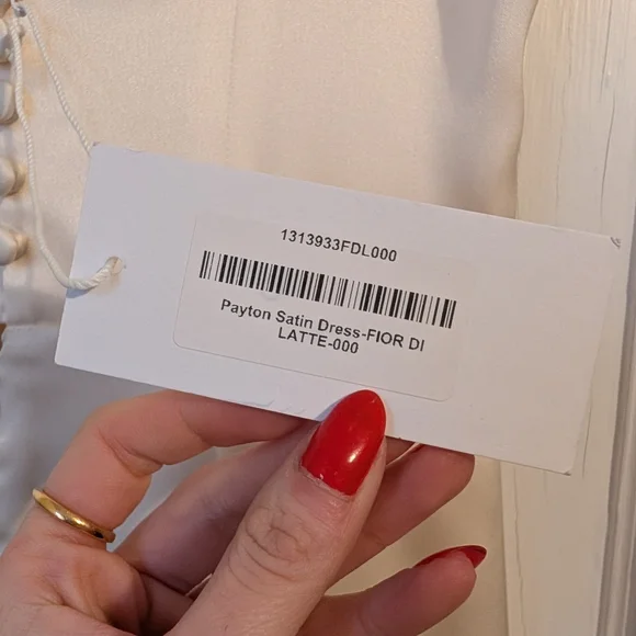 Reformation Payton Satin Dress Wedding Bridal - Picture 6 of 12